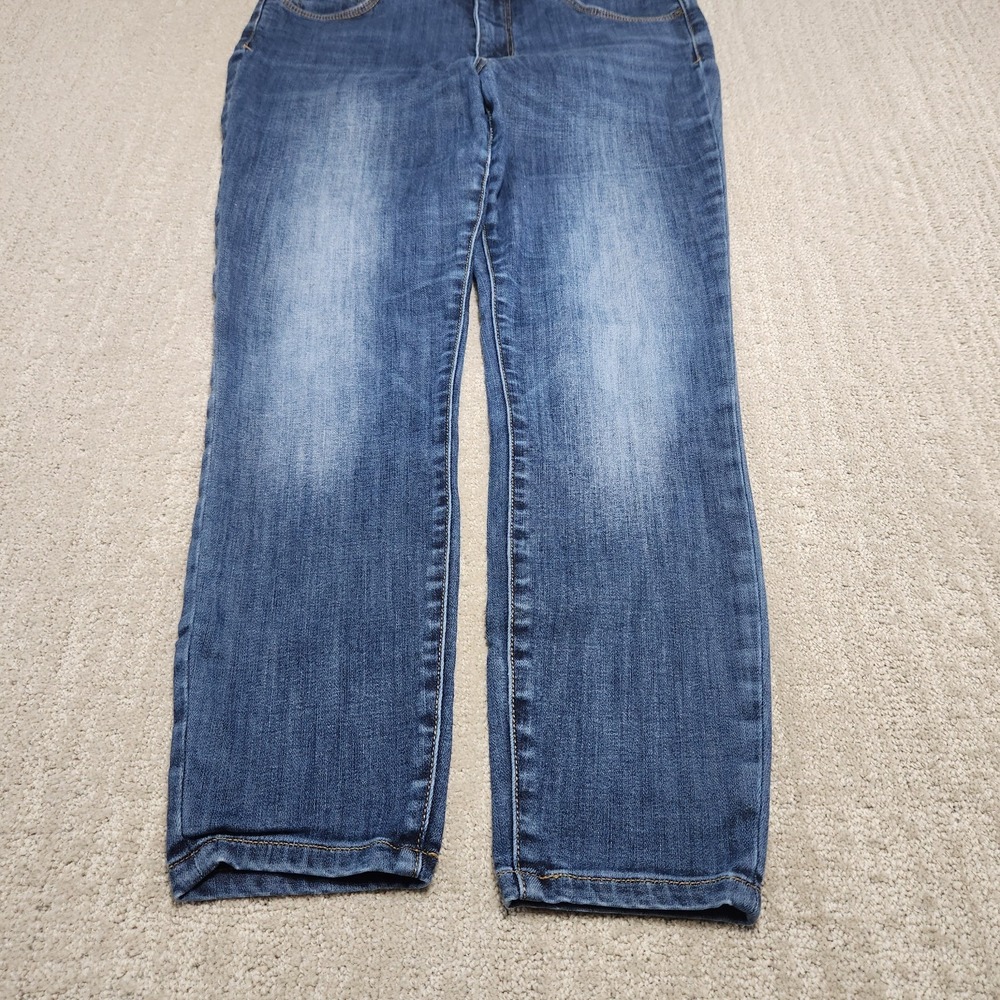Pilcro Jeans Women 31 High Rise Denim Jegging Anthropology Stretch Blue